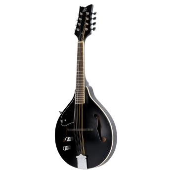 ORTEGA A-Style Series Mandoline 8 String Lefty - Spruce / Maple Black + Bag RMAE40SBK-L