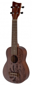 Sopran Ukulele Manoa Kaleo Tattoo KT-SO-NIPPON