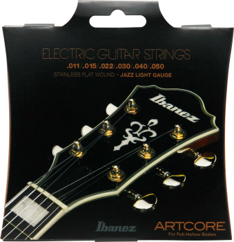IBANEZ String Set for Artcore 6 String E-Guitar - Jazz Light IFAS6SL