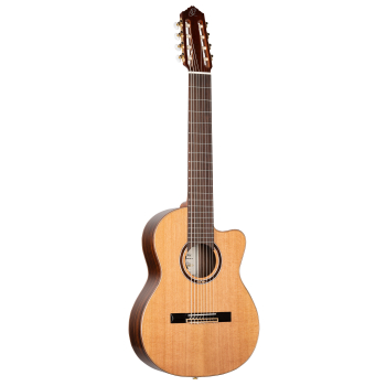 ORTEGA Performer Series 4/4 Nylon String Guitar 8-String - Natural + Gig Bag  RCE159RW-8