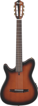 IBANEZ FRH Nylon String Guitar 6-String Lefty - Brown Sunburst Flat FRH10NL-BSF