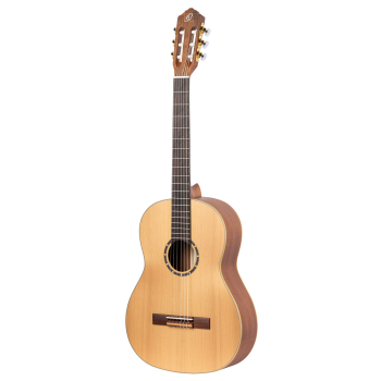 ORTEGA Family Series Pro 4/4 Classical Slim Neck Guitar 6 String Lefty - Cedar / Mahogany Natural + Gigbag R131SN-L