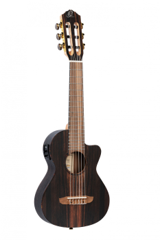 ORTEGA Mini Travel Series 1/8 Guitar 6-String - Natural RGL5EB-CE