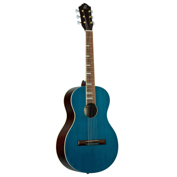 ORTEGA Ranger Series 4/4 Nylon String Guitar 6-String - Ocean Blue + Gig Bag  RRA-OCT