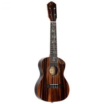 ORTEGA Elite Series Concert Ukulele 4 String - Solid Ebony Natural + Bag RUET-EB