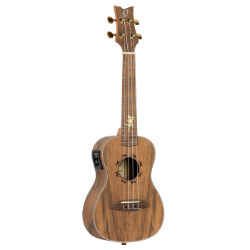 ORTEGA Lizard Series Concert Ukulele 4 String - Paldao Natural + Bag LIZARD-CC-GB