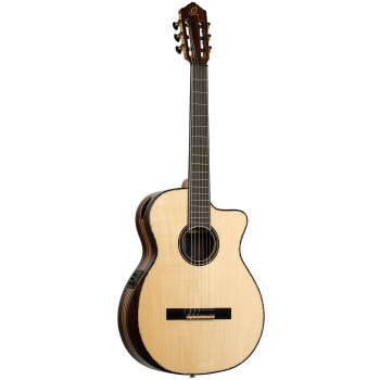 ORTEGA The Private Room 4/4 Nylon String Guitar 6-String - Natural + Gig Bag GRANDSUITE-CE