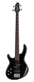 CORT Bass Guitar, Action Plus LH, Black, Lefthand