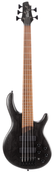 CORT Bass Guitar, B5 Element, Open Pore Trans Black, 5-String