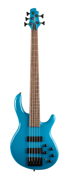 CORT Bass Guitar, C5 Deluxe, 5-Seiter, Candy Blue
