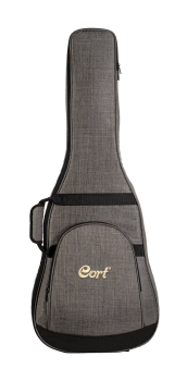 CORT Gig Bag, CPAG10, grey, Premium Gig Bag for Steel String Guitar