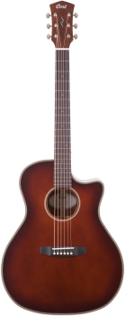 CORT Steel String Guitar, Essence GA4, Brown Top Semi Gloss, Preamp