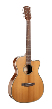 CORT Steel String Guitar, Essence OC4, Natur Semi Gloss, Preamp