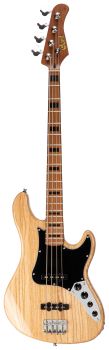 CORT Electric Bass Guitar, GB64JJ, Natural Gloss