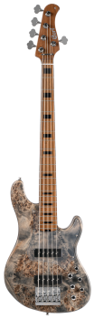 CORT Bassgitarre, GB Modern 5, Open Pore Charcoal Grey, 5-Saiter