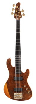 CORT Electric Bass Guitar, Rithimic 5 Jeff Berlin, Natural Gloss, 5-String