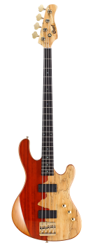 CORT Electric Bass Guitar, Rithimic Jeff Berlin, Natural Gloss