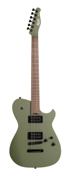 CORT Electric Guitar, Manson Meta, MBM-2H, Satin Olive Green