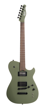 CORT Electric Guitar, Manson Meta, MBM-2H SUS, Satin Olive Green