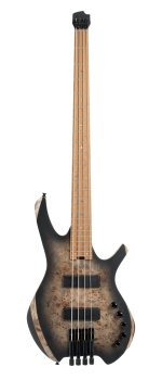CORT Bass Guitar, SPACE 4, Star Dust Black, Gigbag