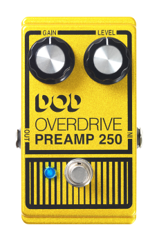 DIGITECH Effektpedal, DOD Overdrive Preamp 250 Pedal, Overdrive Pedal