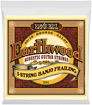 ERNIE BALL Saitensatz, Akustik, Earthwood Bronze, Banjo 5-String