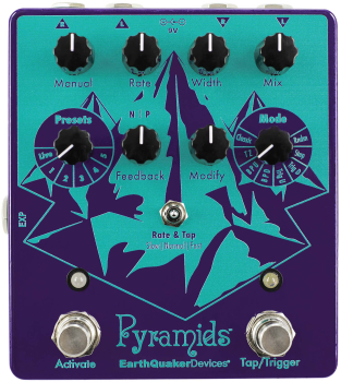 EarthQuaker Devices Pyramids - Stereo Flanging Device