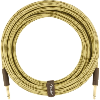 Deluxe Series Instrument Cable Straight/Straight 18.6' (5,5 m)  Tweed