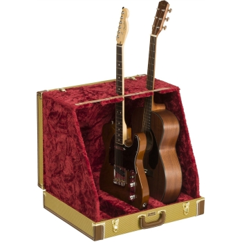Classic Series Case Stand, Tweed, 3 Guitar