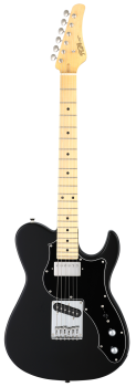 FGN E-Gitarre, Boundary Iliad, Humbucker/Singlecoil, Schwarz, inkl. Gi