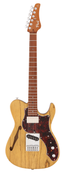 FGN Expert Iliad, Thinline Body, Vintage Natural, Case