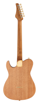 Preview: FGN Expert Iliad EW, Thinline Body, Natural Flat, Case