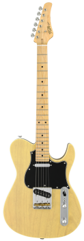 FGN E-Gitarre, J-Standard Iliad, Off White Blonde, Tasche