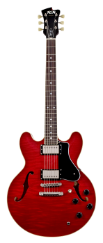 FGN E-Gitarre, Masterfield Semi, HH, Cherry, Koffer