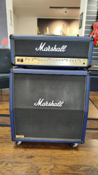 Marshall 6100 Anniversary Edition Head – 30th Anniversary Blue Tolex + Original Footswitch & 4x12 Cabinet