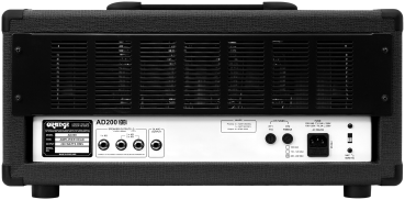 Preview: ORANGE Bass Top, AD200, 200W, Valve, Class A/B, BK