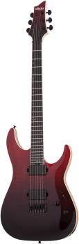 SCHECTER E-Gitarre, SLS Elite C-1, Bloodburst
