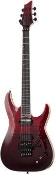 SCHECTER E-Gitarre, SLS Elite C-1 FR S, Bloodburst