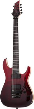 SCHECTER E-Gitarre, SLS Elite C-7 FR, Bloodburst