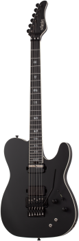 SCHECTER Electric Guitar, SLS Elite PT FR S Evil Twin, Satin Black