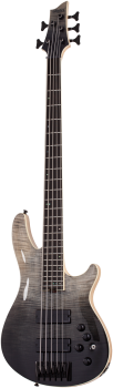 SCHECTER Bassgitarre, SLS Elite 5, Black Fade Burst