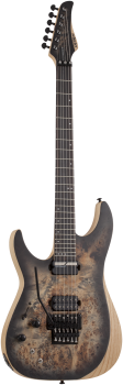 SCHECTER E-Gitarre, Reaper 6 FR S, Charcoal Burst, LinkshÃÂÃÂÃÂÃÂ¤nder