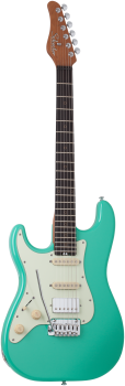 SCHECTER E-Gitarre, Signature Nick Johnston Trad. HSS, Atomic Green, L