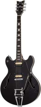 SCHECTER E-Gitarre, Corsair, Gloss Black