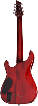 SCHECTER Electric Guitar, Hellraiser C-7 FR, Black Cherry
