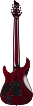 SCHECTER Electric Guitar, Hellraiser C-8 FR, Black Cherry