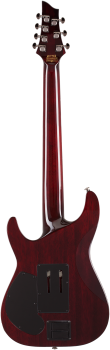 SCHECTER Electric Guitar, Hellraiser C-7 FR S, Black Cherry