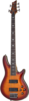 SCHECTER Bassgitarre, Omen Extreme-5, Vintage Sunburst