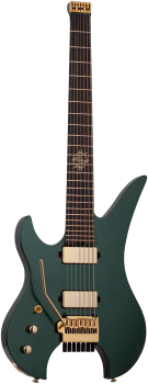 SCHECTER Electric Guitar, Synyster Gates Custom-7 TR Headless, Oak Green Metallic, LH