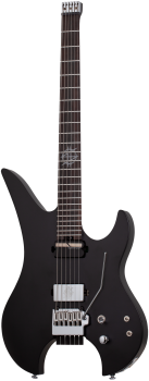 SCHECTER Electric Guitar, Synyster Gates Custom-6 TR S Headless, Satin Black
